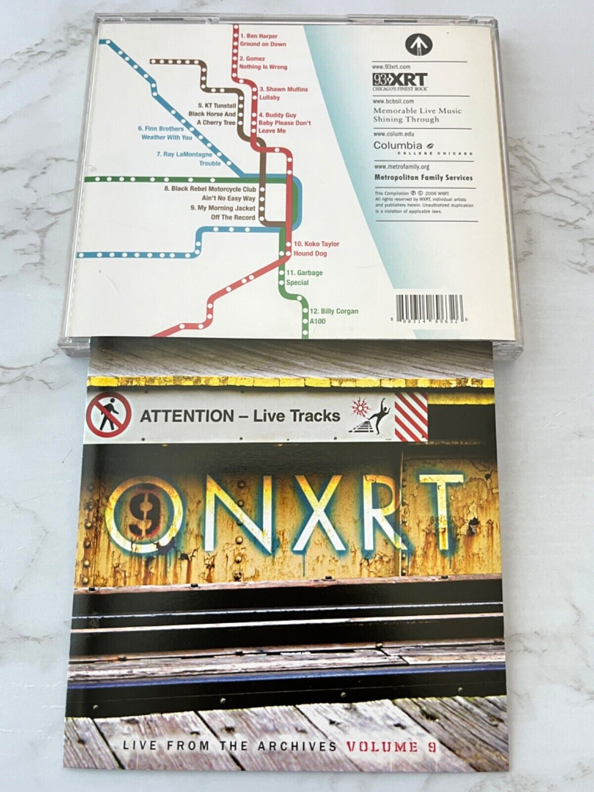 Ben Harper, Billy Corgan, Garbage, My Morning Jacket, Various – ONXRT Live From The Archives Vol. 9 (2006) [ORIGINAL USA PRESS]