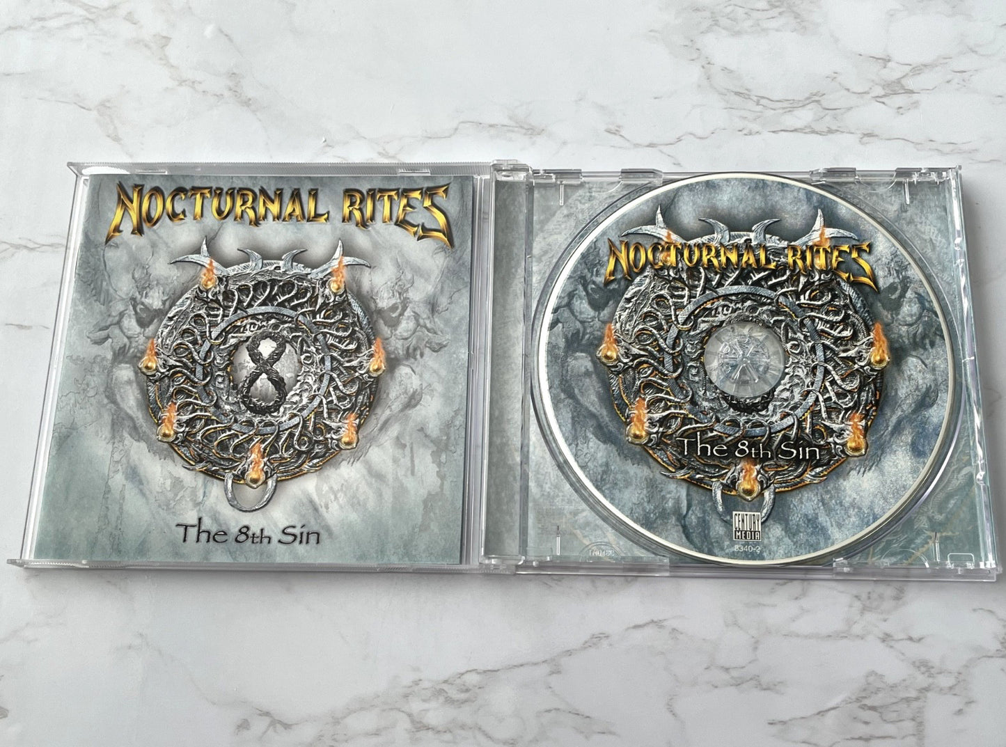 Nocturnal Rites – The 8th Sin (2007) [ORIGINAL USA PRESS]