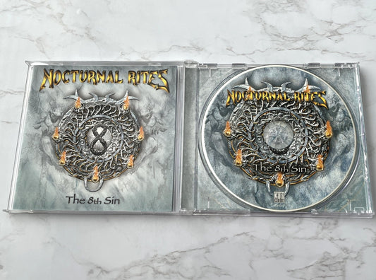 Nocturnal Rites – The 8th Sin (2007) [ORIGINAL USA PRESS]