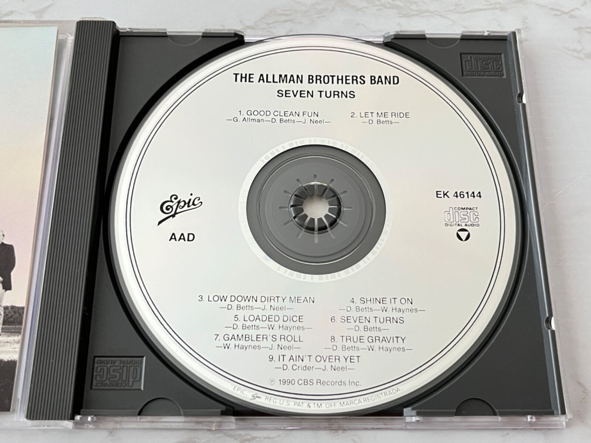 The Allman Brothers Band – Seven Turns (1990) [ORIGINAL USA PRESS]
