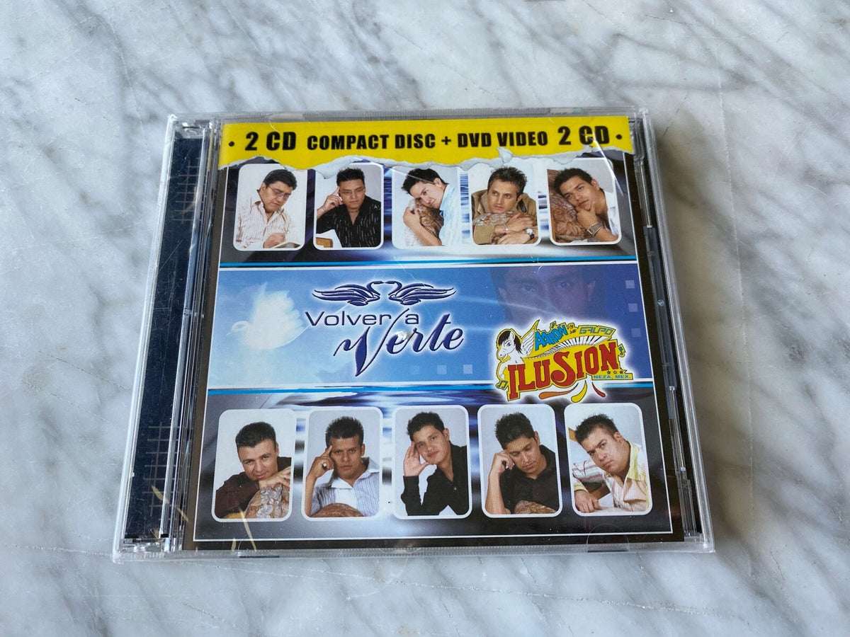 Aaron Y Su Grupo Ilusion – Volver A Verte (CD/DVD) (2004) [ORIGINAL USA PRESS]