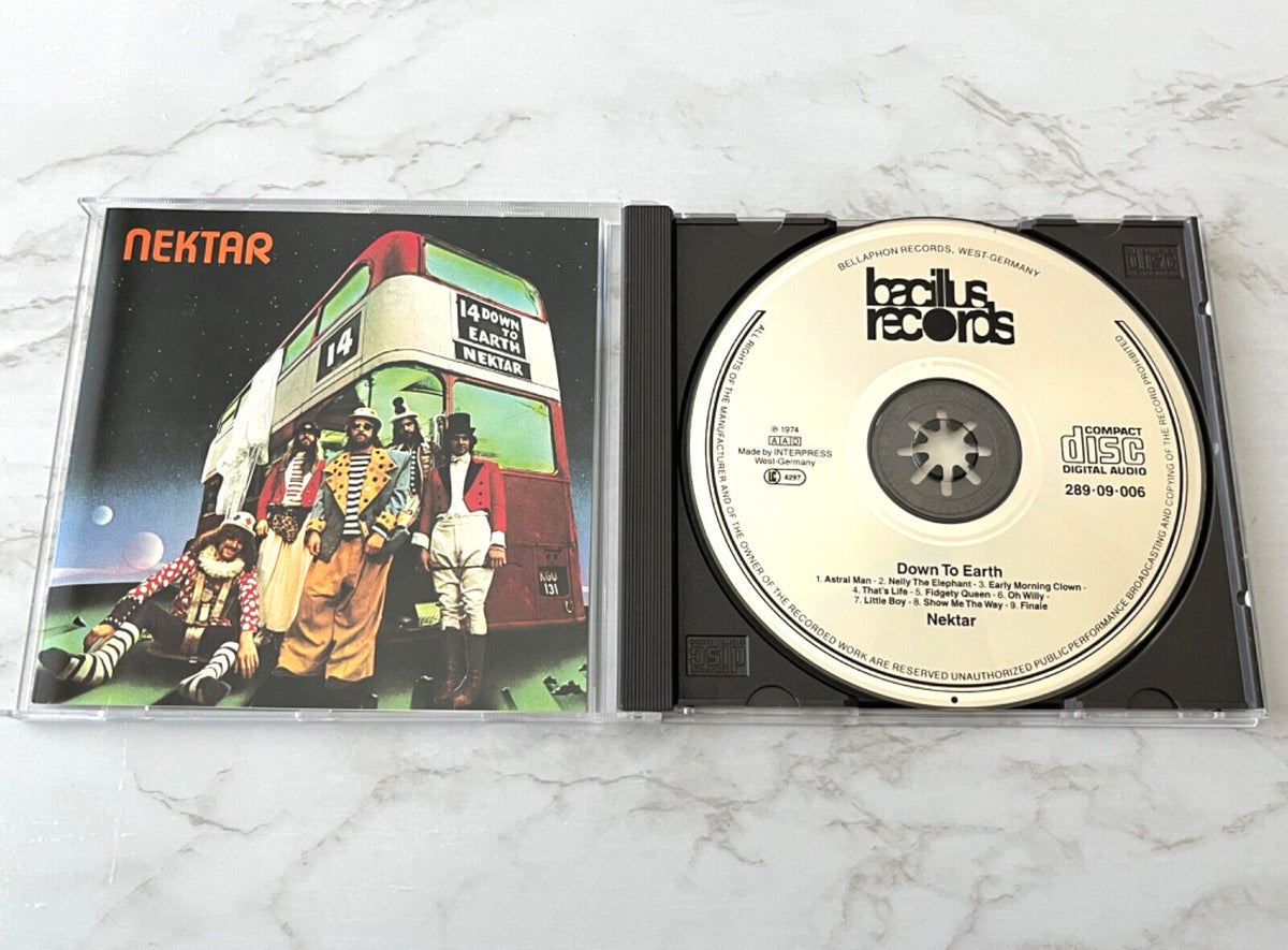 Nektar – Down To Earth (1987) [W GERMANY TARGET ERA]