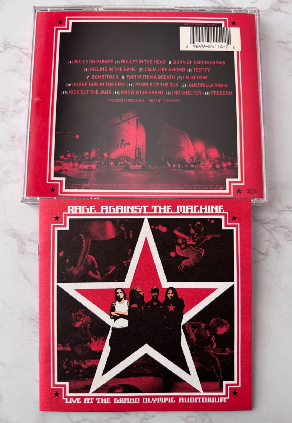 Rage Against The Machine – Live At The Grand Olympic Auditorium (2003) [ORIGINAL USA PRESS]