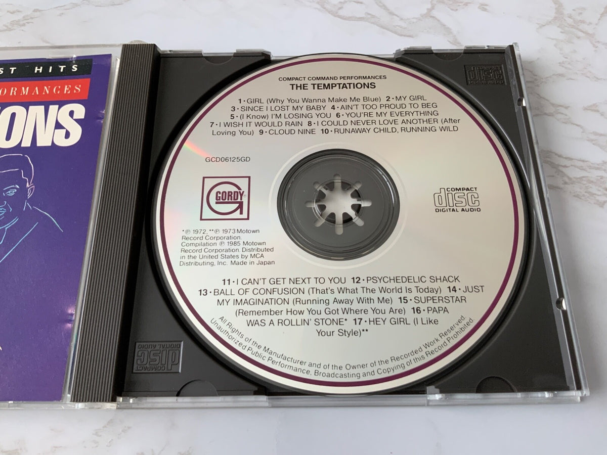The Temptations – 17 Greatest Hits [JAPAN TARGET ERA]