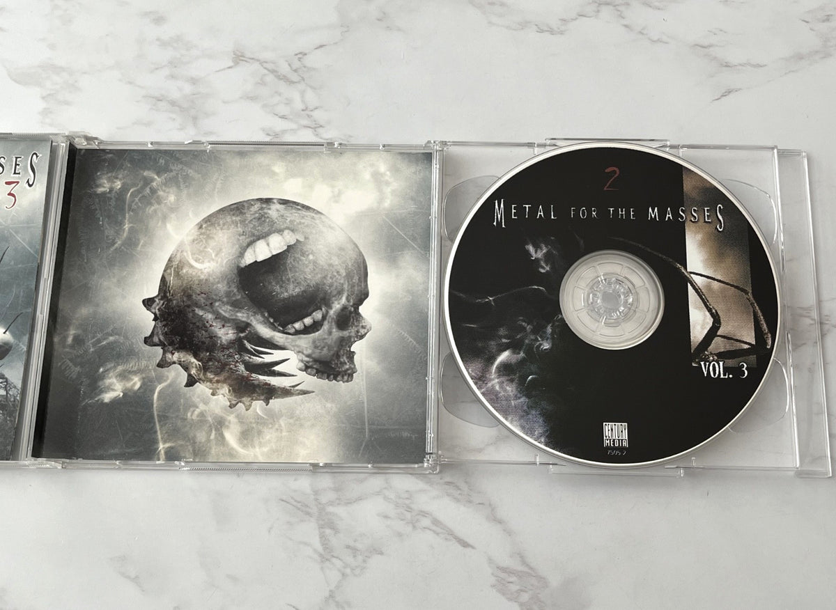 Behemoth, Exodus, In Flames, Lacuna Coil, Various, Dream Evil – Metal For The Masses Vol. 3 (2004) [ORIGINAL USA PRESS]