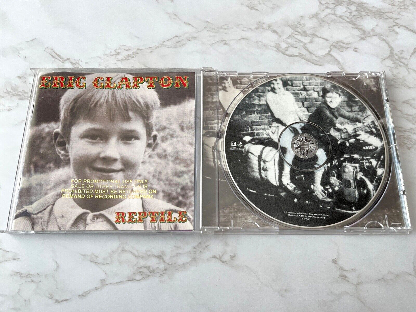 Eric Clapton – Reptile (Promo) (2001) [ORIGINAL USA PRESS]