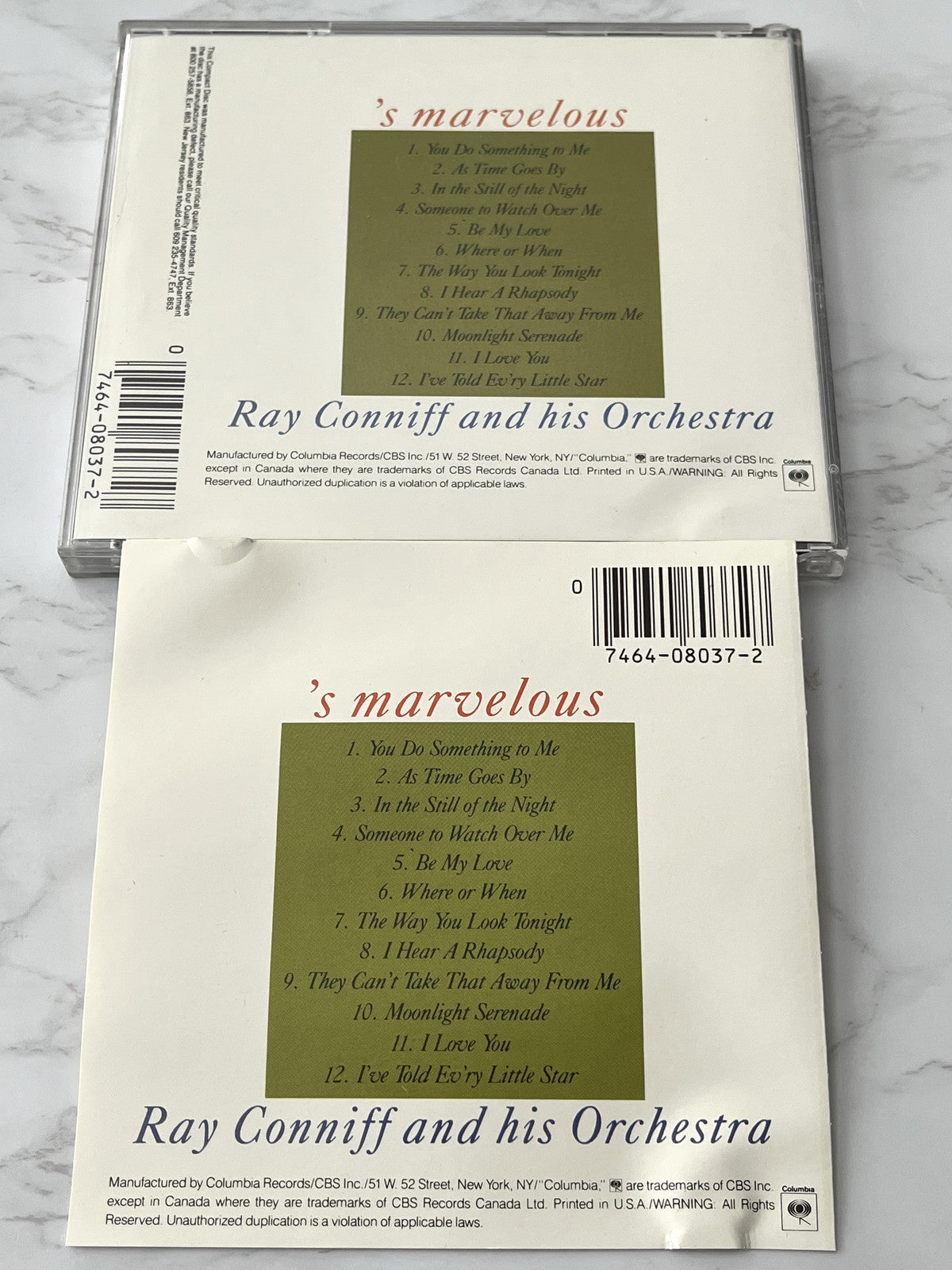 Ray Conniff and His Orchestra – S Marvelous [JAPAN TARGET ERA]