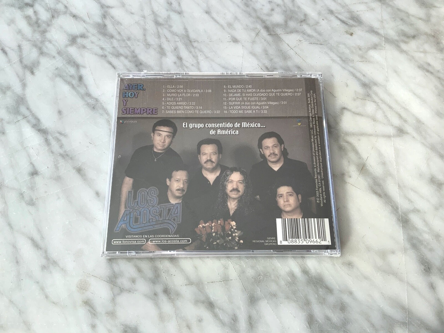 Los Acosta – Ayer Hoy Y Siempre (2003) [ORIGINAL USA PRESS]