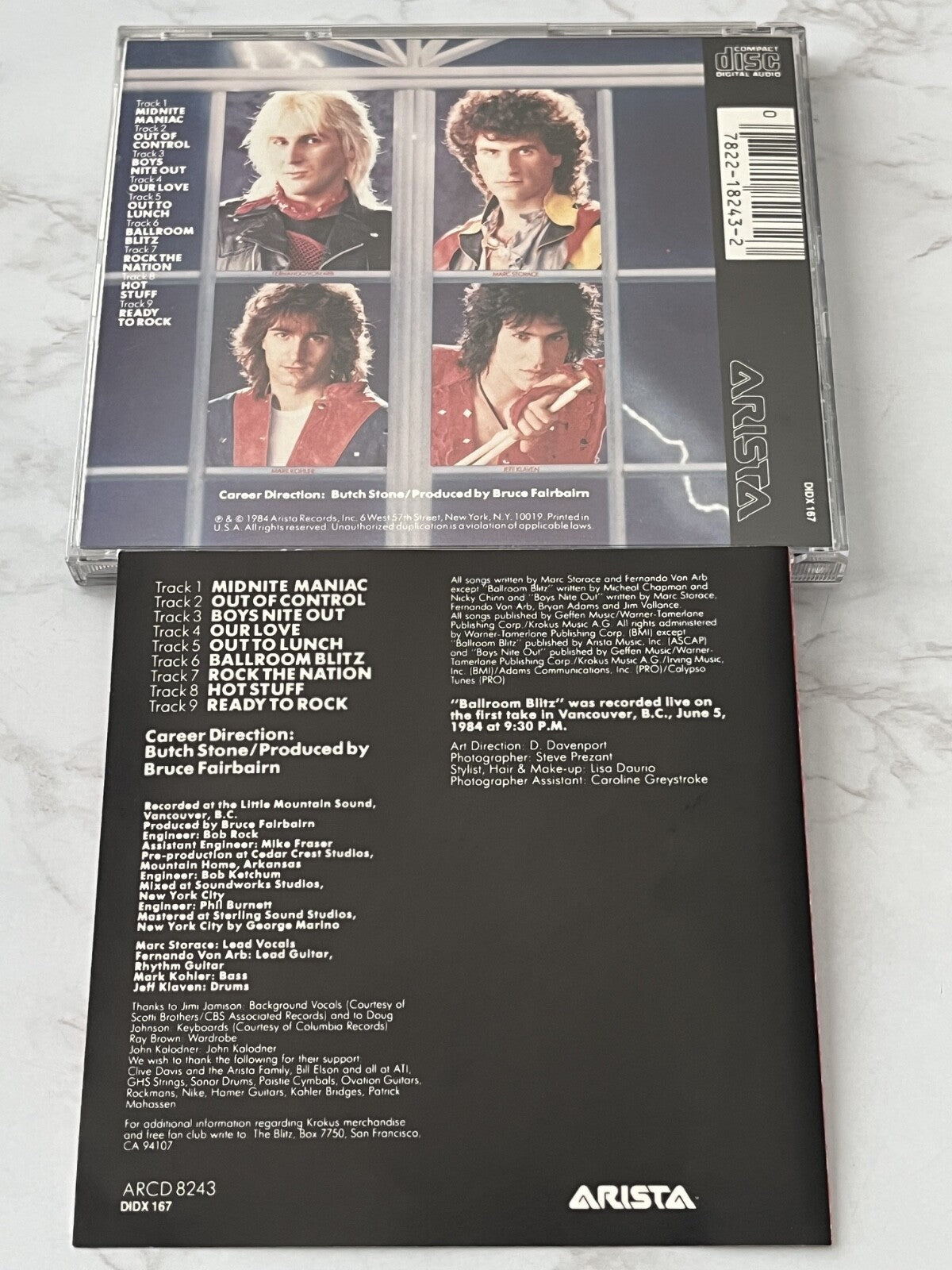 Krokus – The Blitz (1987) [ORIGINAL USA PRESS]