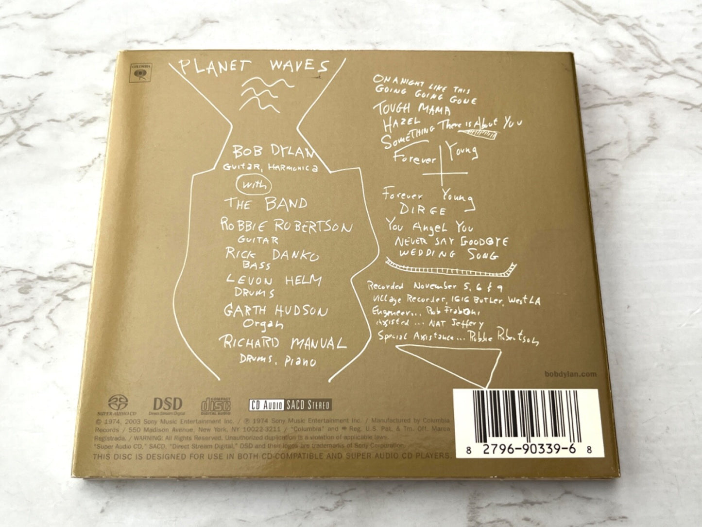 Bob Dylan – Planet Waves (SACD, Digipak) (2003)