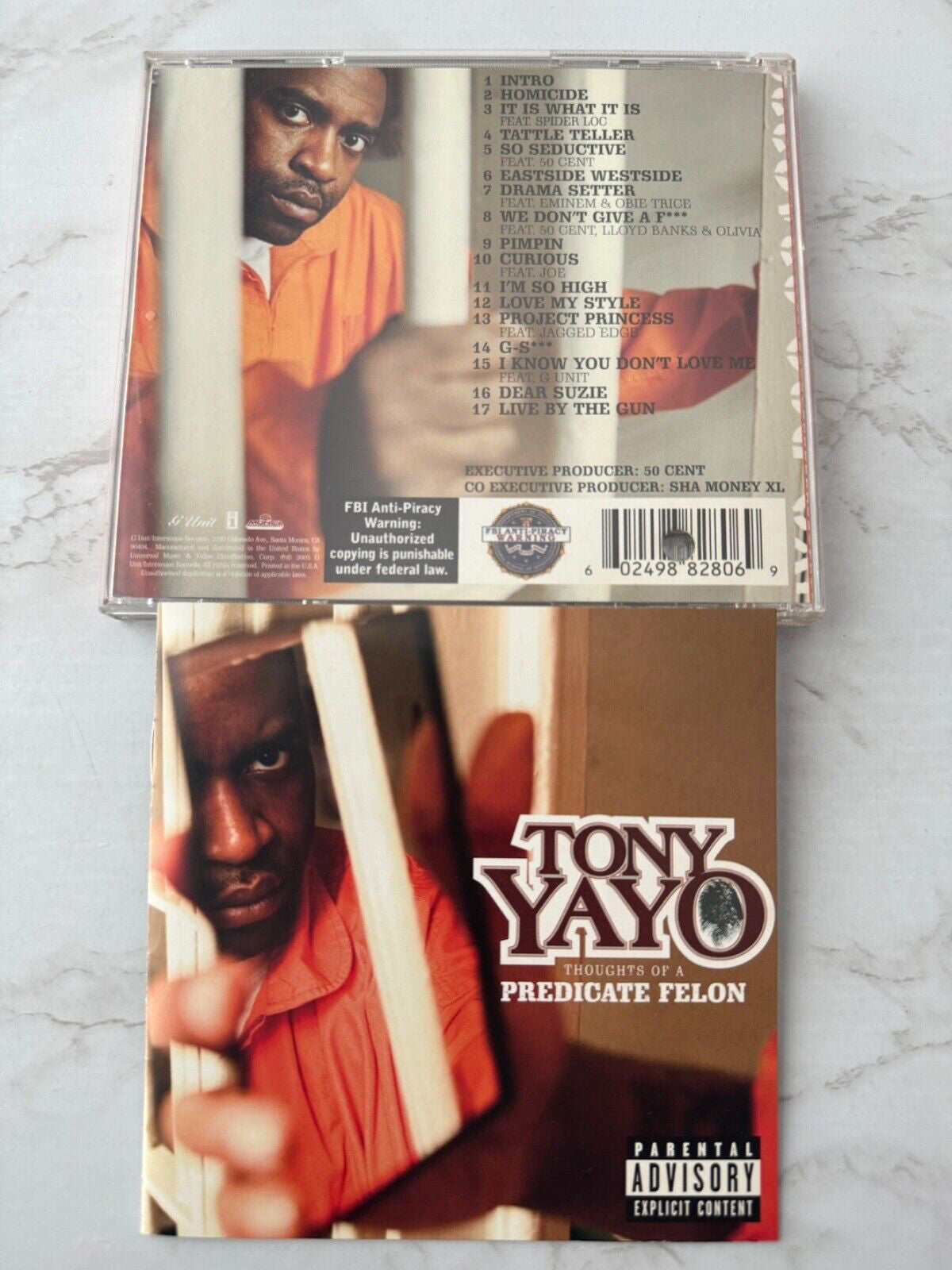 Tony Yayo – Thought Of A Predicate Felon (2006) [ORIGINAL USA PRESS]