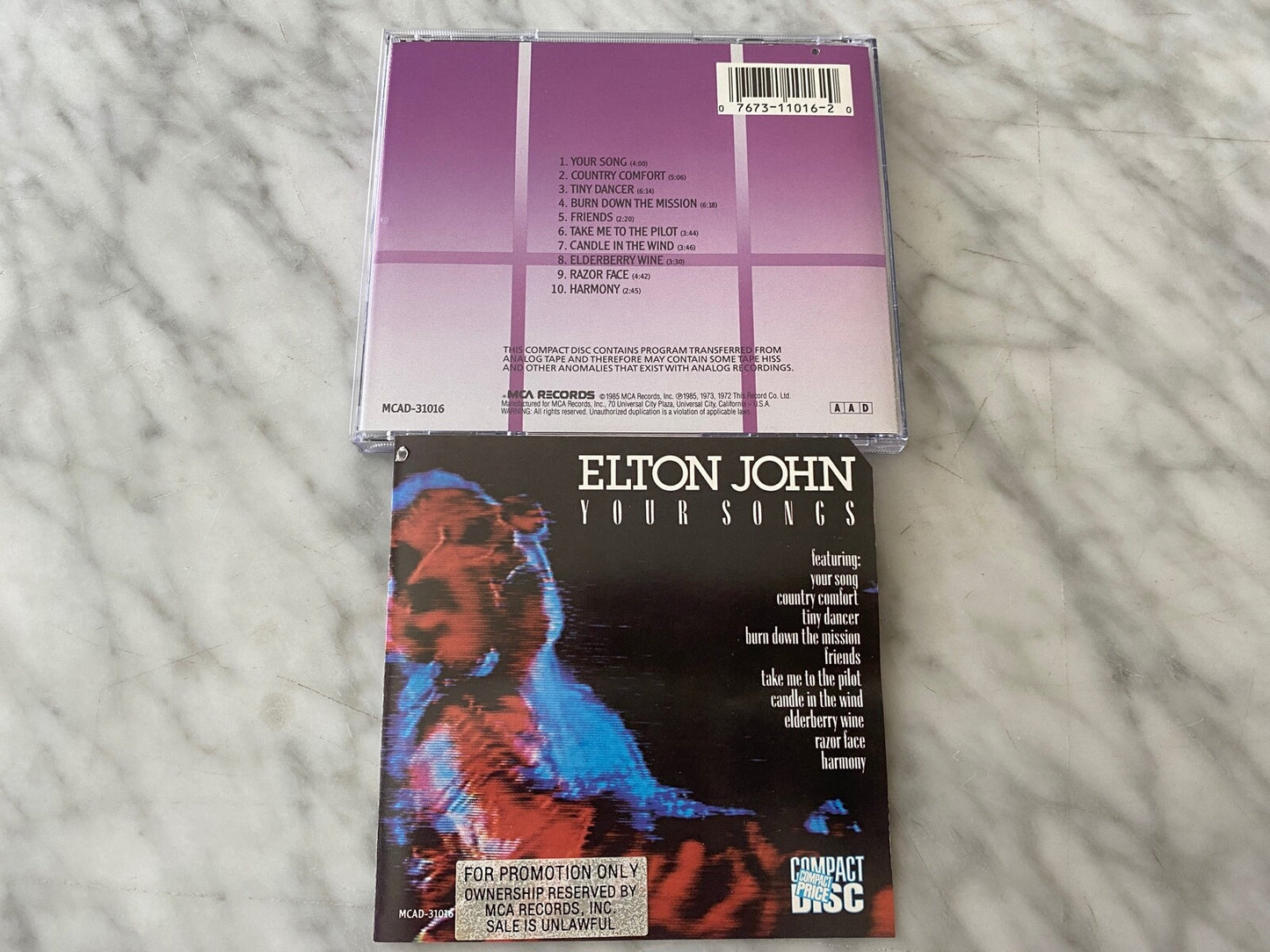 Elton John – Your Songs (Promo) [JAPAN TARGET ERA]