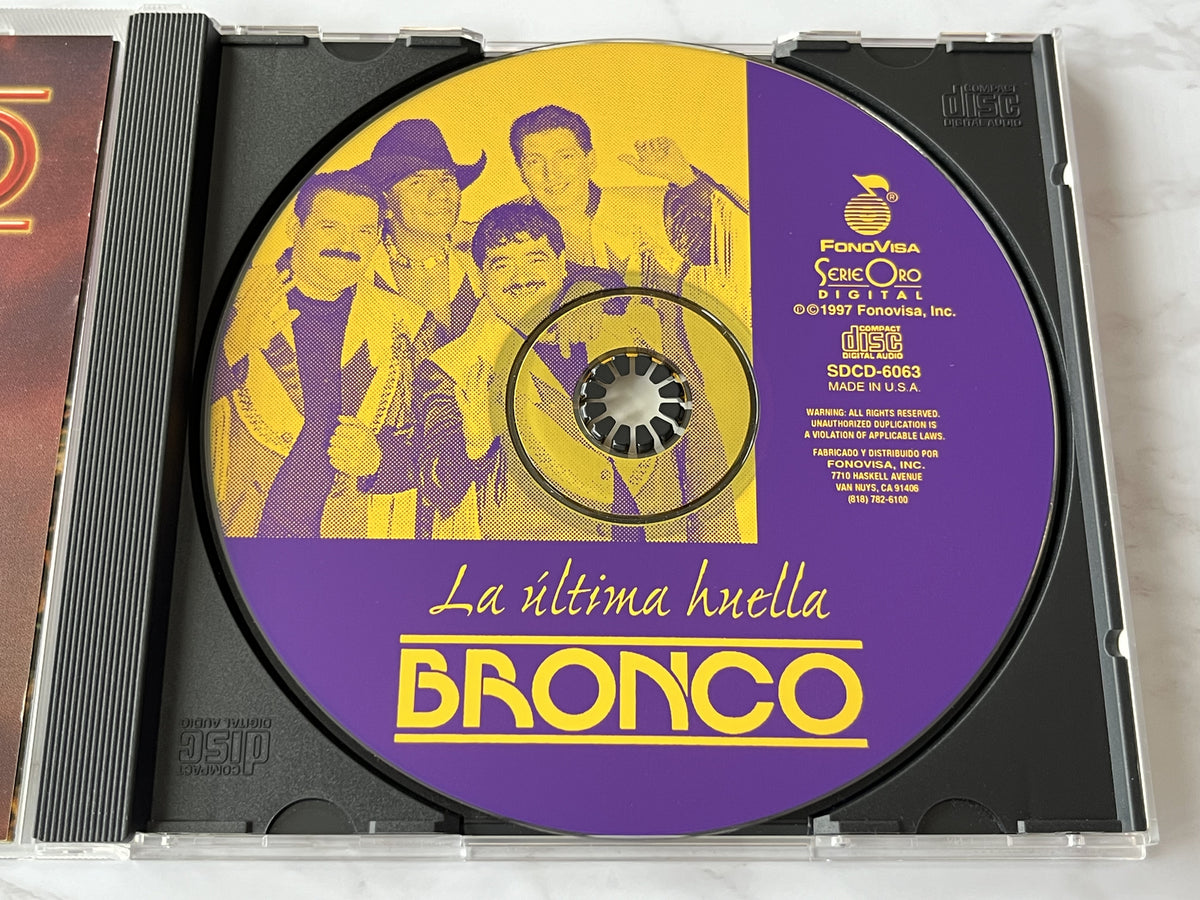 Bronco – La Ultima Huella (1997) [ORIGINAL USA PRESS]
