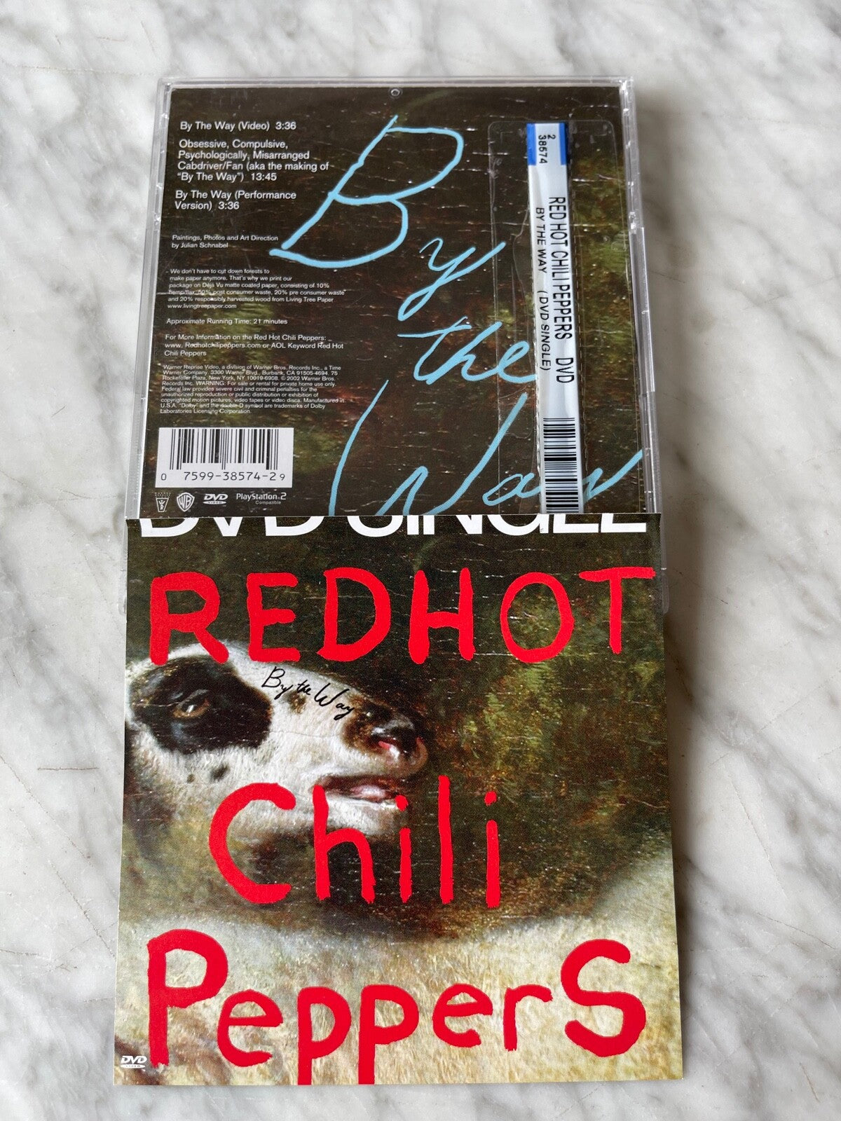 Red Hot Chili Peppers – By The Way DVD Single (2002) [ORIGINAL USA PRESS]