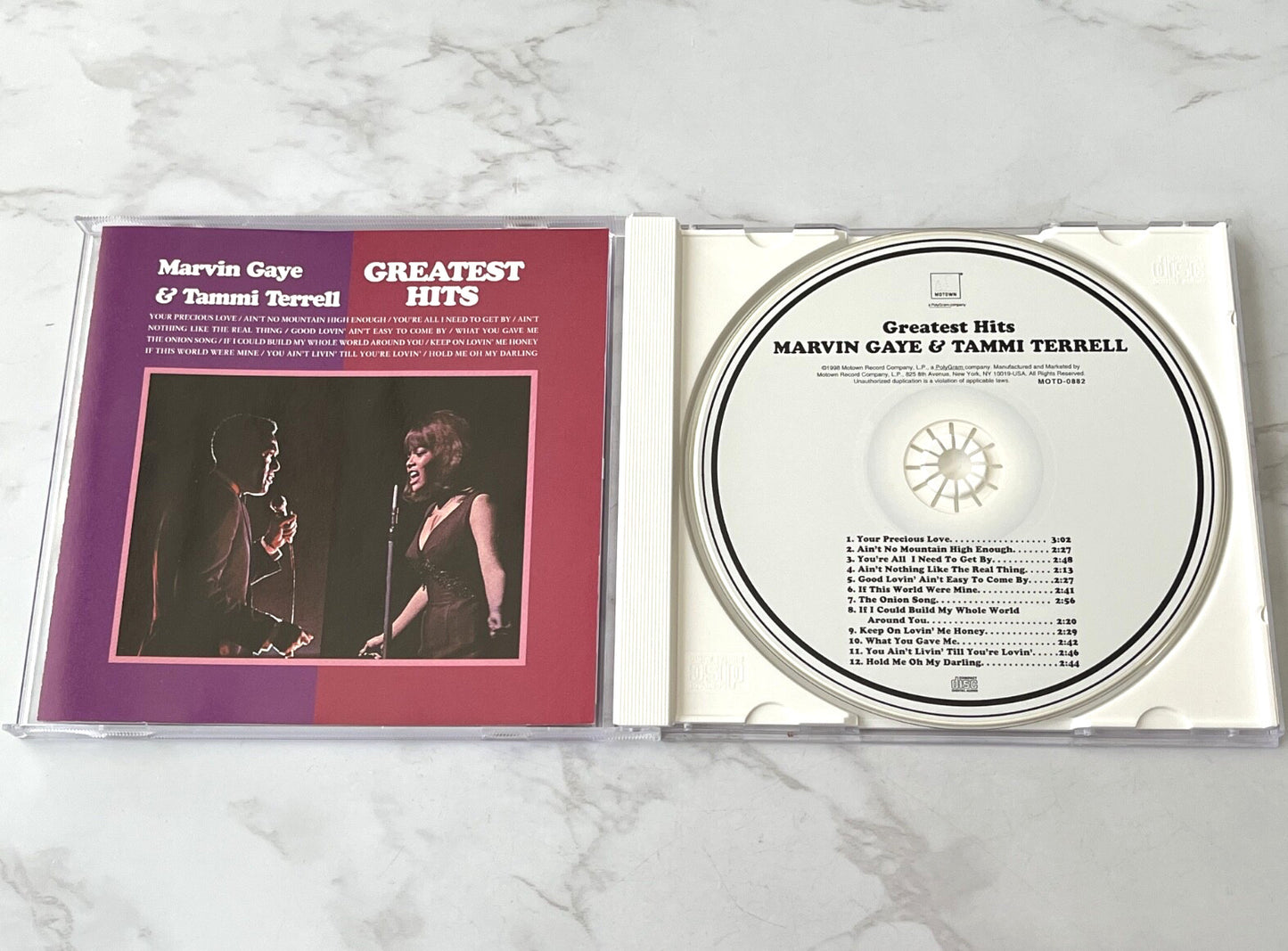Marvin Gaye, Tammi Terrell – & Tammi Terrell Greatest Hits (1998) [ORIGINAL USA PRESS]