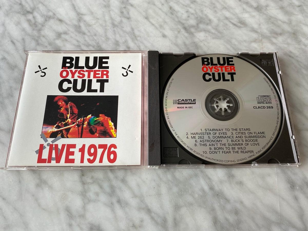Blue Oyster Cult – Live 1976 (1991) [UK PRESS]