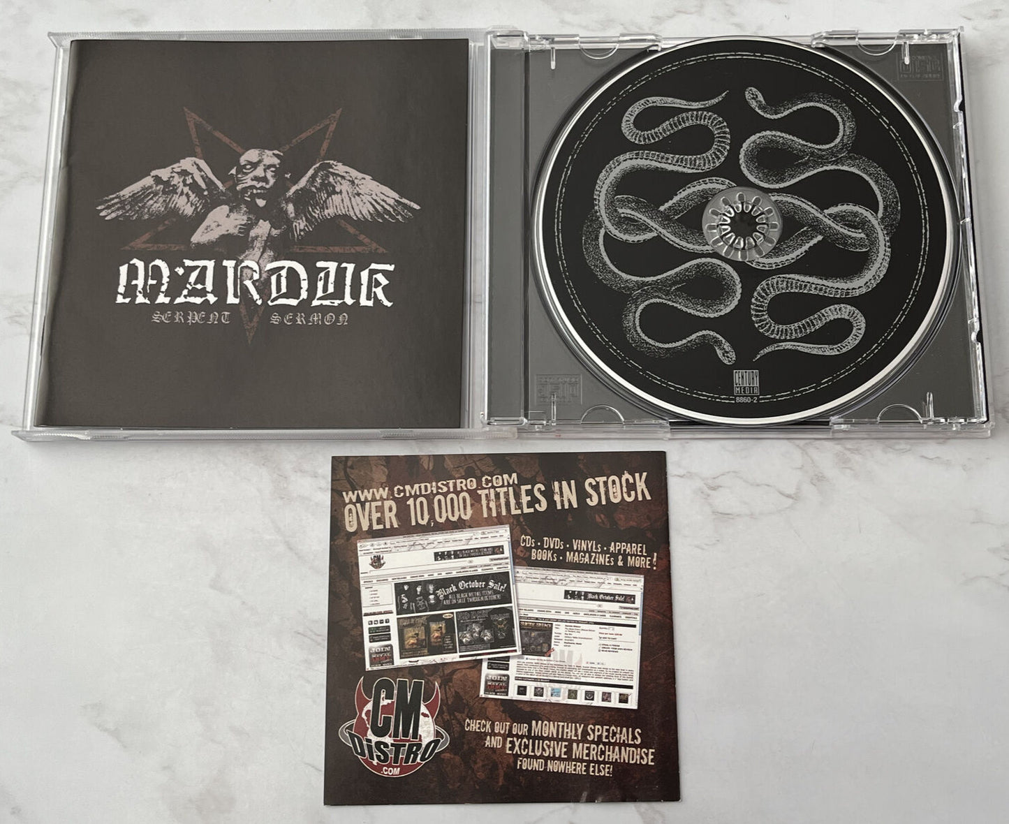 Marduk – Serpent Sermon (2012) [ORIGINAL USA PRESS]
