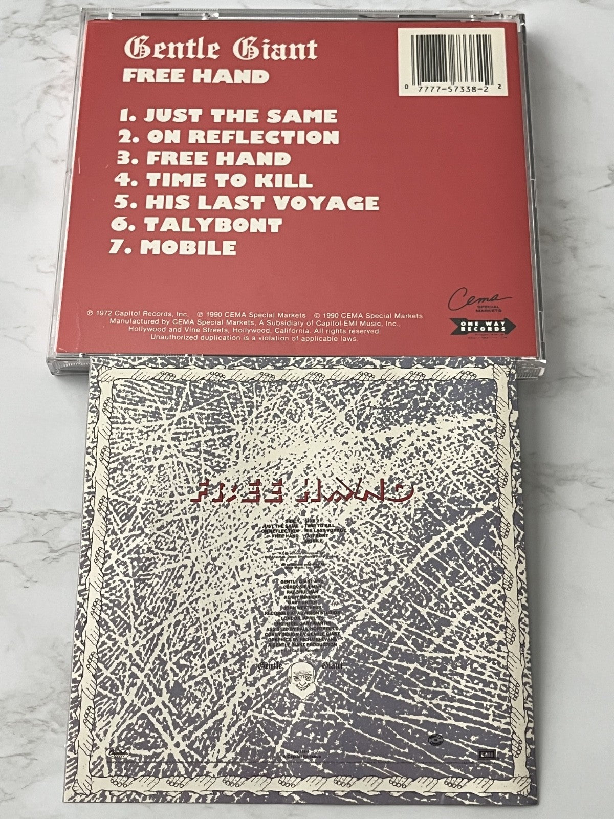 Gentle Giant – Free Hand (1990) [CANADA PRESS]