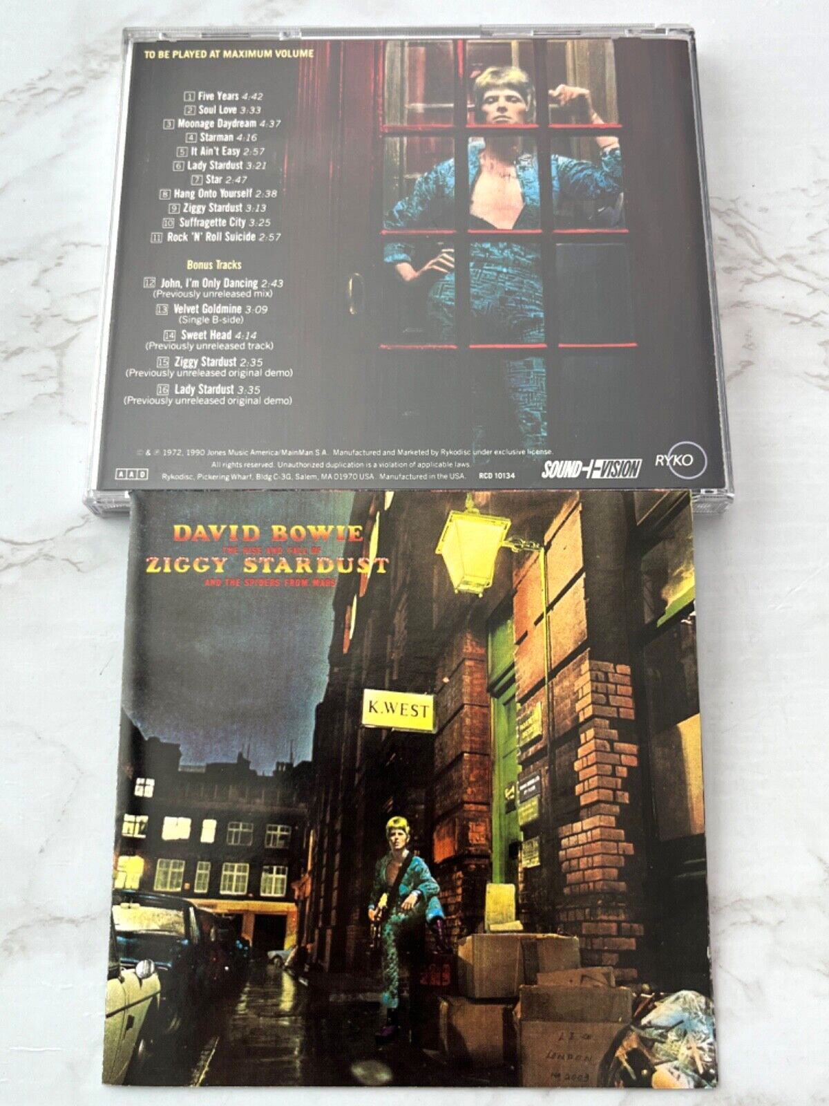 David Bowie – The Rise And Fall Of Ziggy Stardust (1990) [PDO PRESS]