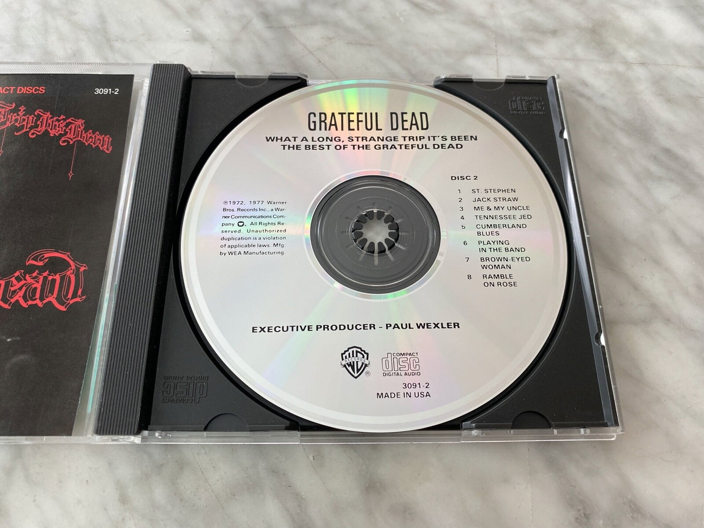 Grateful Dead – What A Long Strange Trip It's Been Best Of (1989) [ORIGINAL USA PRESS]