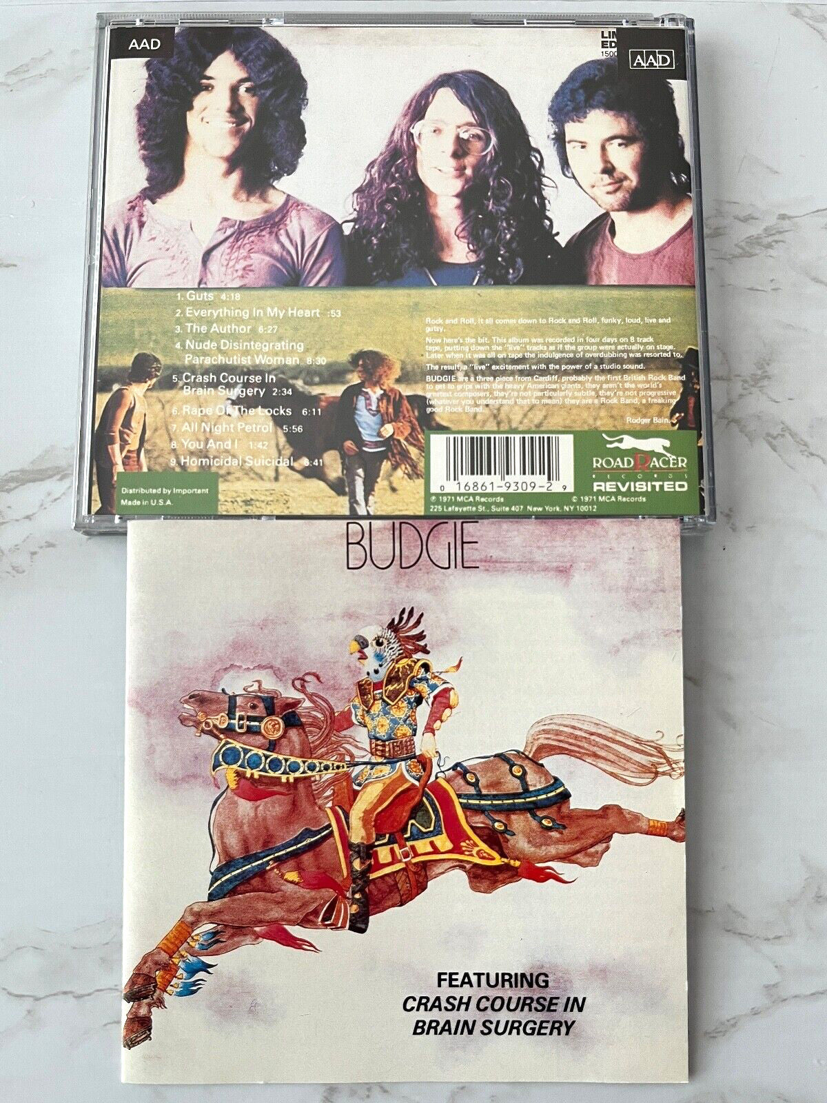 Budgie – Budgie (1991) [ORIGINAL USA PRESS]