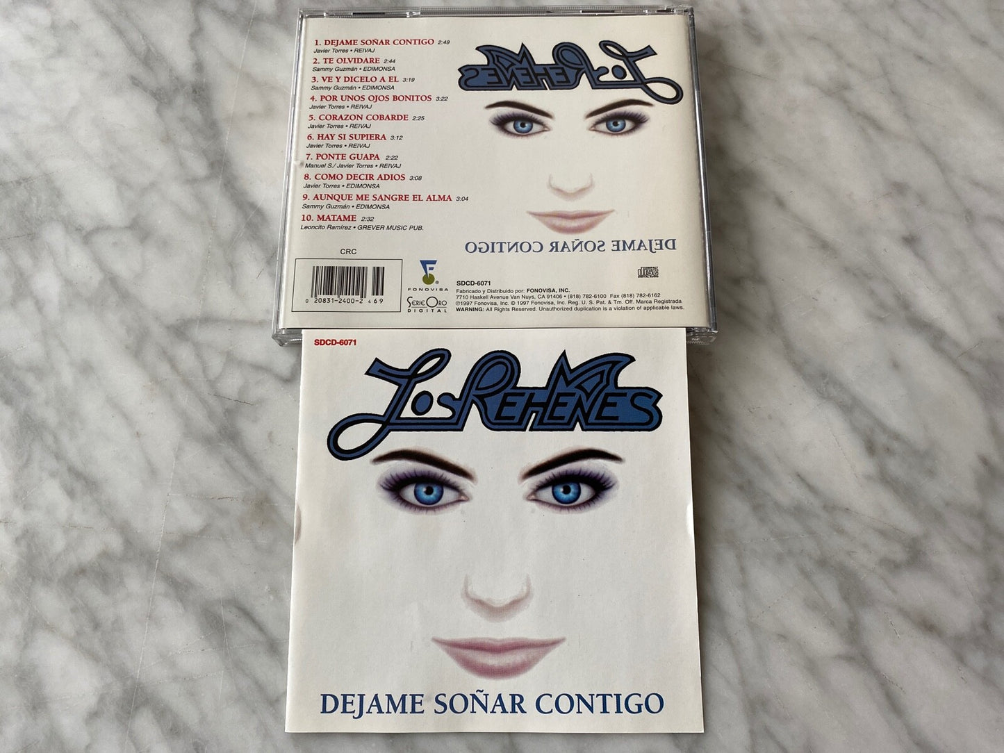 Los Rehenes – Déjame Soñar Contigo (1997) [ORIGINAL USA PRESS]