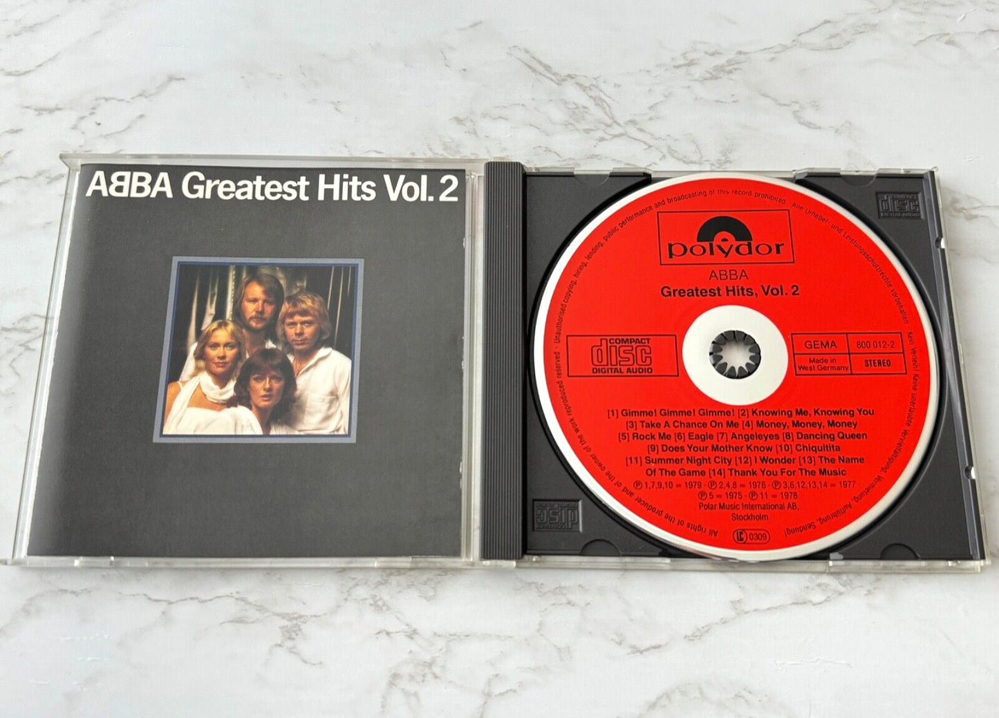 ABBA – Greatest Hits Vol. 2 (1983) [W GERMANY TARGET ERA]