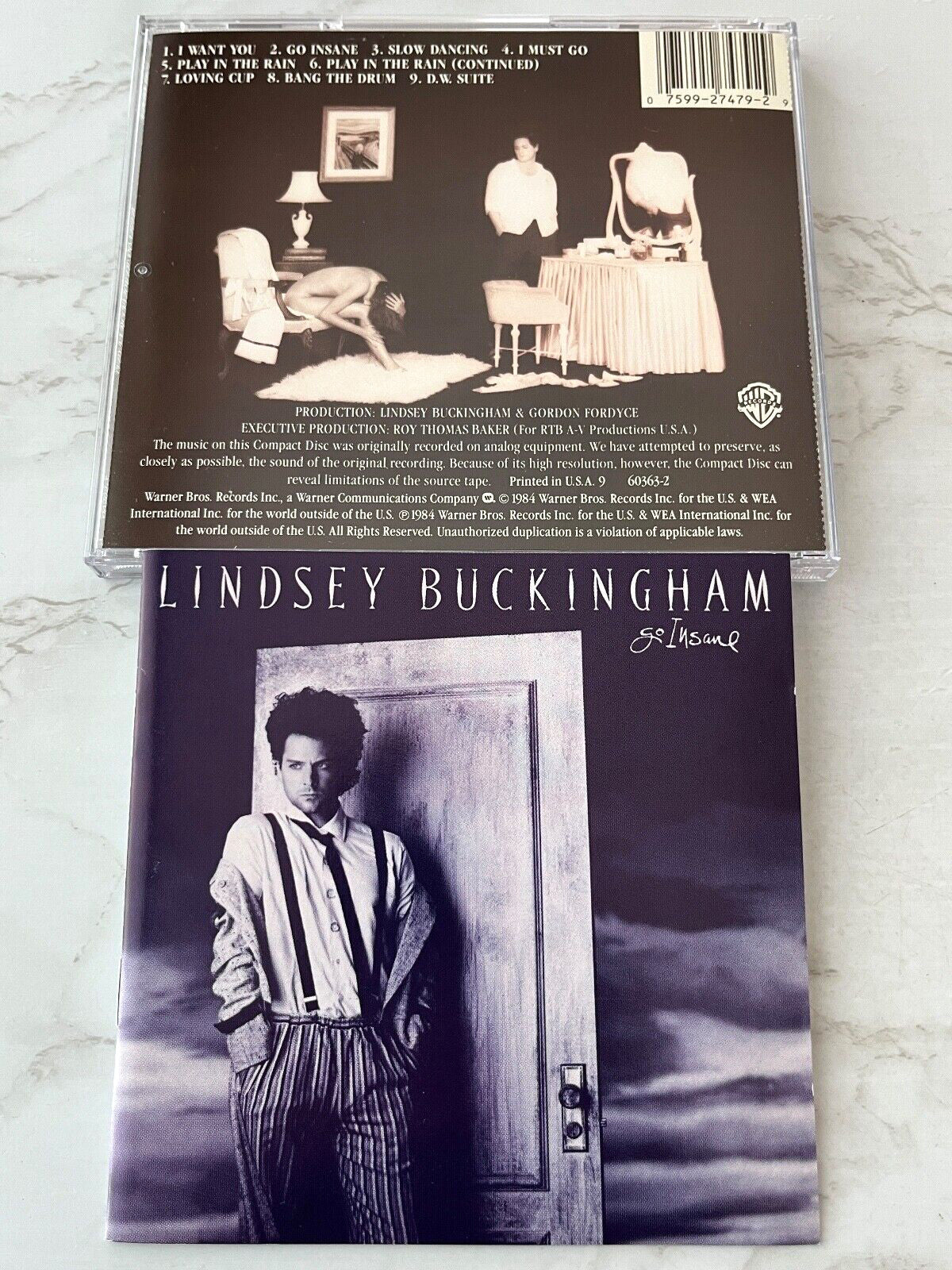 Lindsey Buckingham – Go Insane [ORIGINAL USA PRESS]