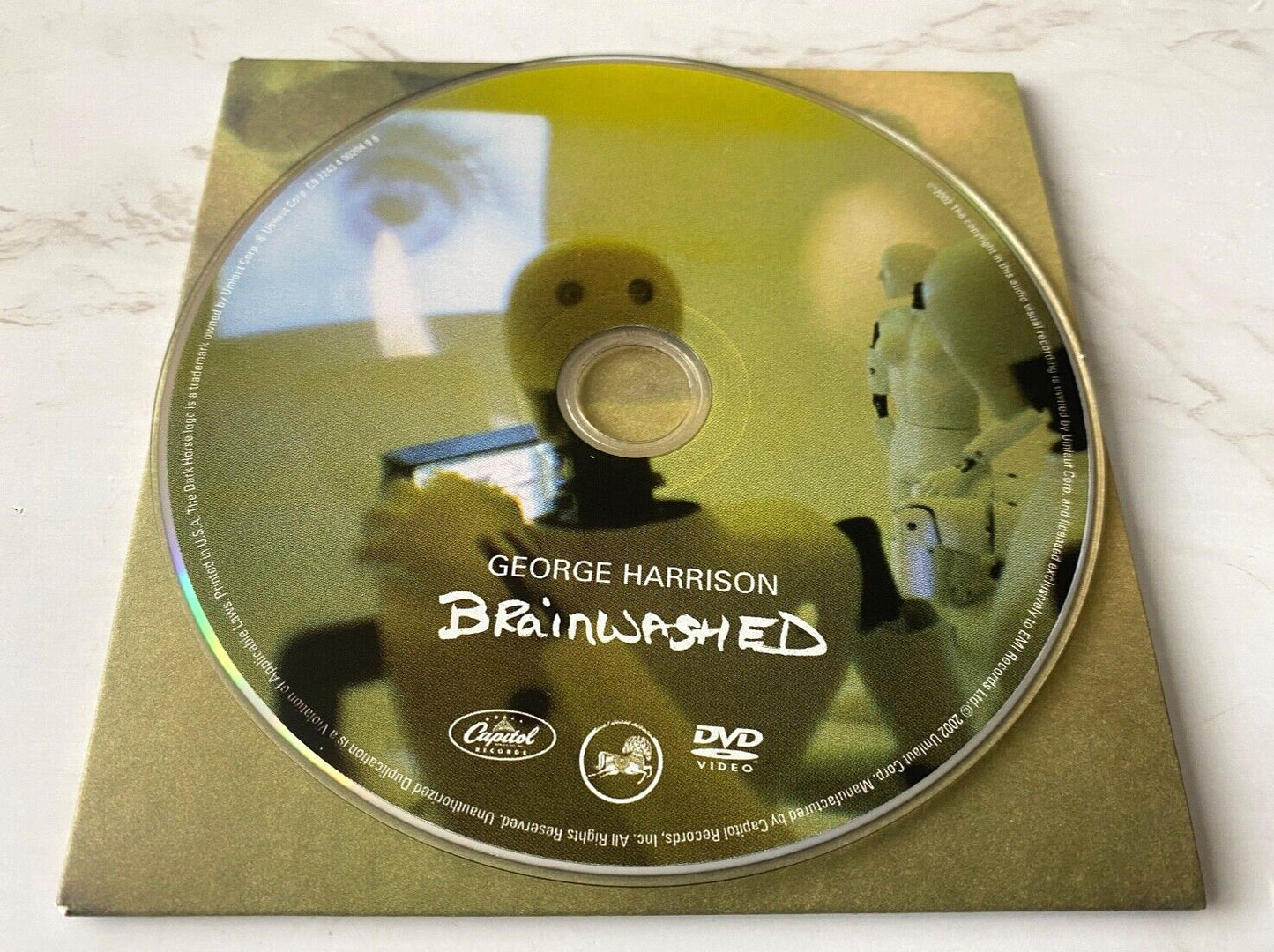 George Harrison – Brainwashed (CD/DVD) (2002) [UK PRESS]