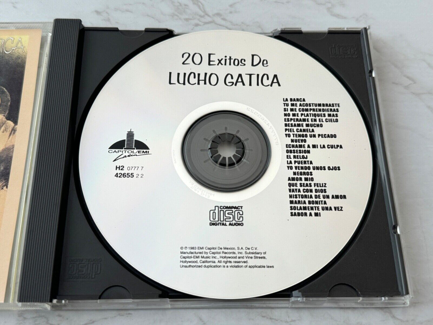 Lucho Gatica – 20 Exitos [ORIGINAL USA PRESS]