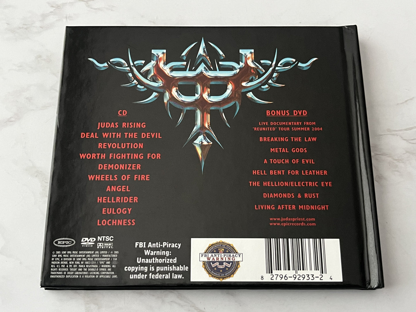 Judas Priest – Angel Of Retribution (CD/DVD) (2005)
