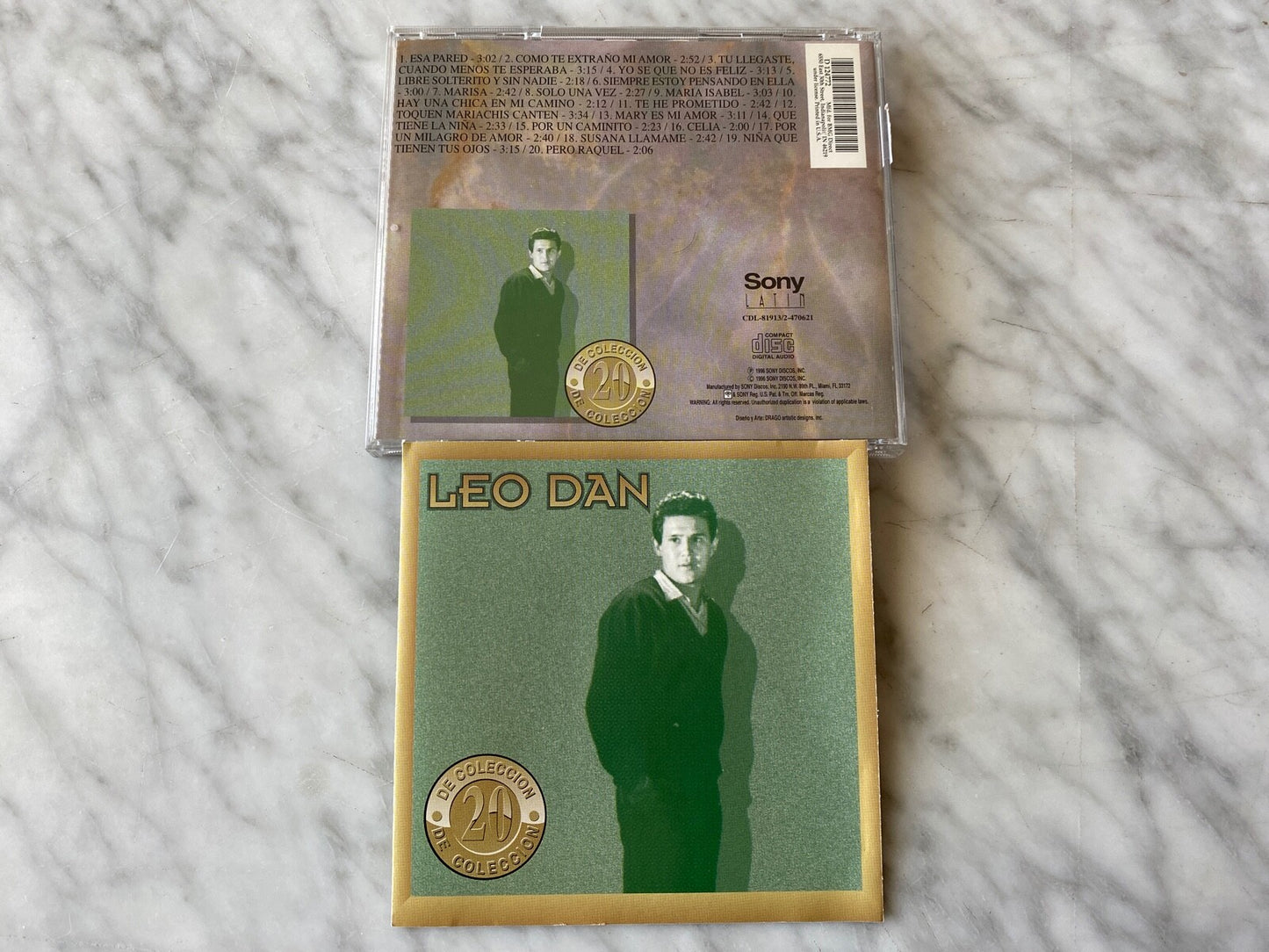 Leo Dan – 20 De Coleccion (1996) [ORIGINAL USA PRESS]