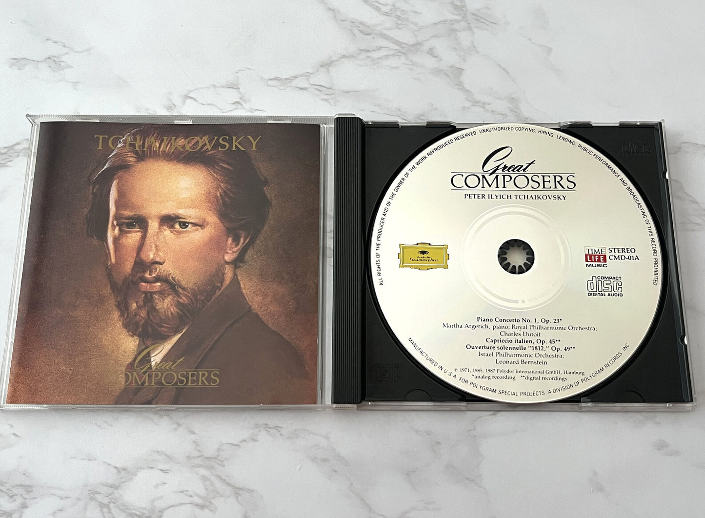 Pyotr Ilyich Tchaikovsky – Time Life Great Composers Tchaikovsky (1987)