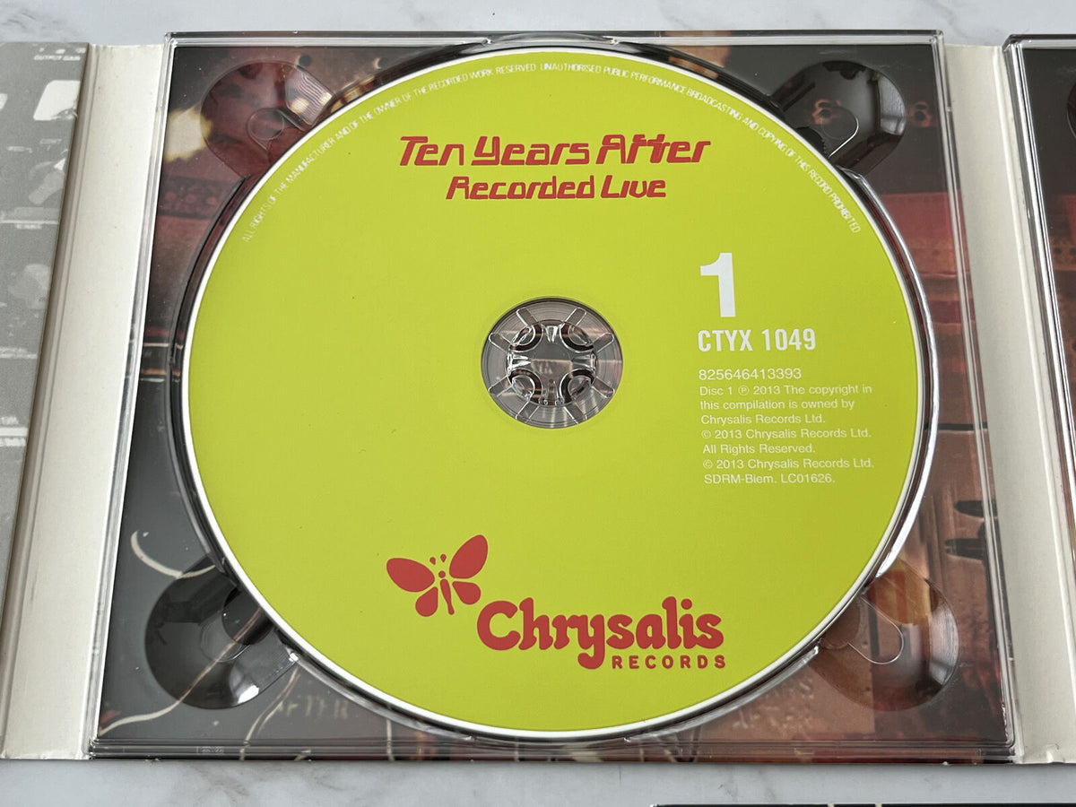 Ten Years After – Recorded Live (Digipak) (2013) [UK PRESS]