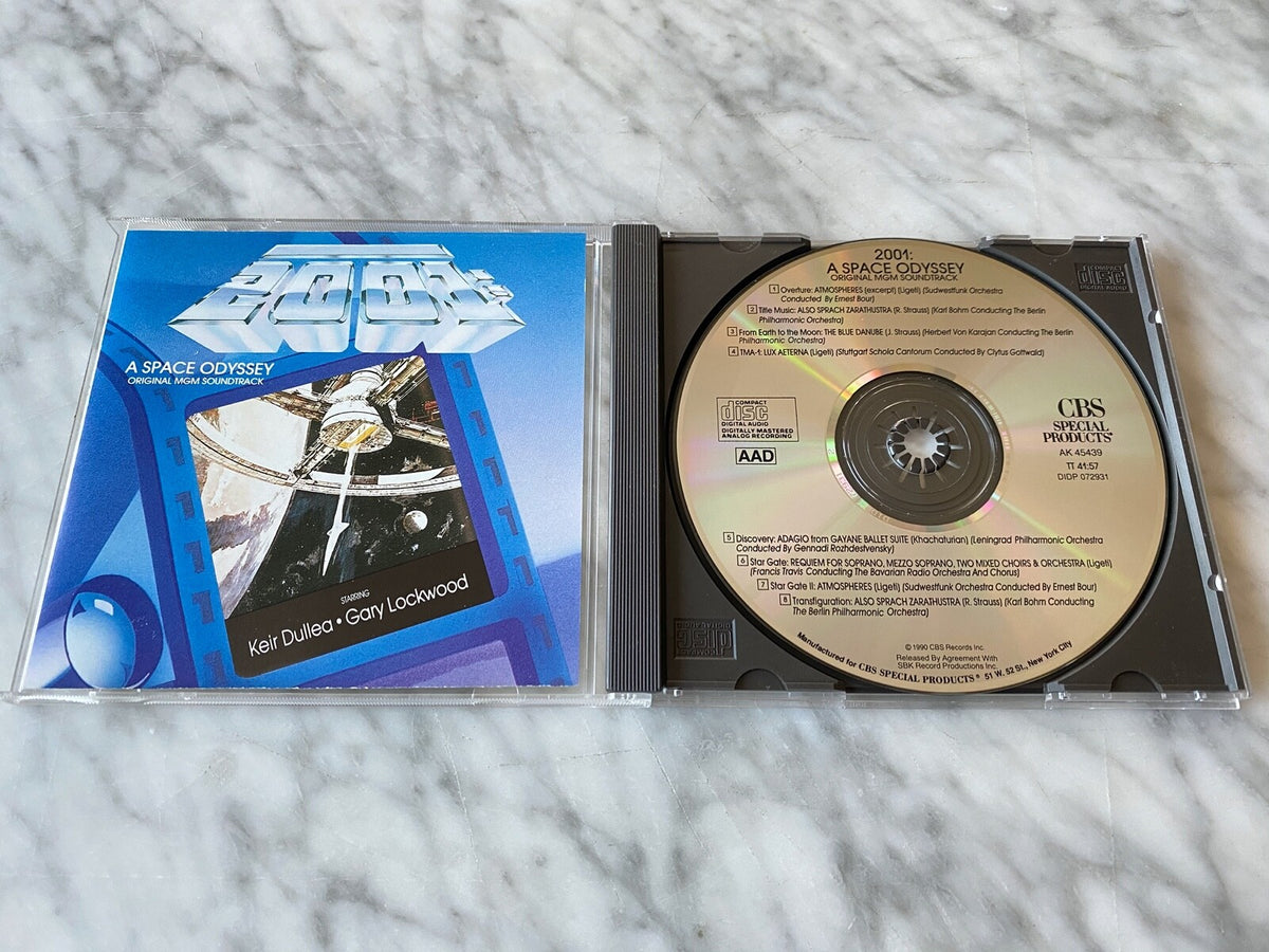 2001 A Space Odyssey Original MGM Soundtrack (1990) [ORIGINAL USA PRESS]
