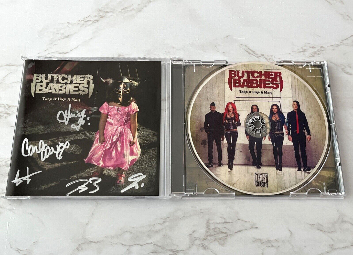 Butcher Babies – Take It Like A Man (Signed) (2015) [ORIGINAL USA PRESS]