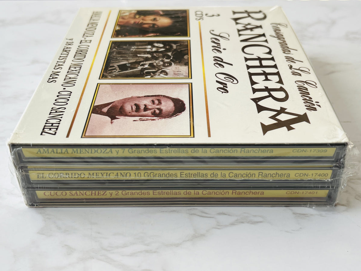 Amalia Mendoza, Cuco Sanchez, El Corrido Mexicano, Various – Ranchera Serie De Oro (Box Set) (2004)