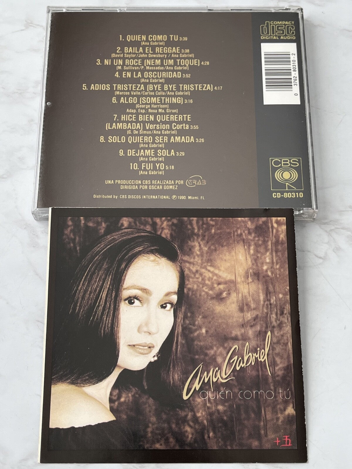 Ana Gabriel – Quien Como Tu (1990) [ORIGINAL USA PRESS]
