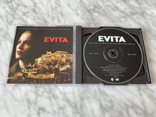 Various, Madonna – Evita Motion Picture Music Soundtrack (1996) [ORIGINAL USA PRESS]