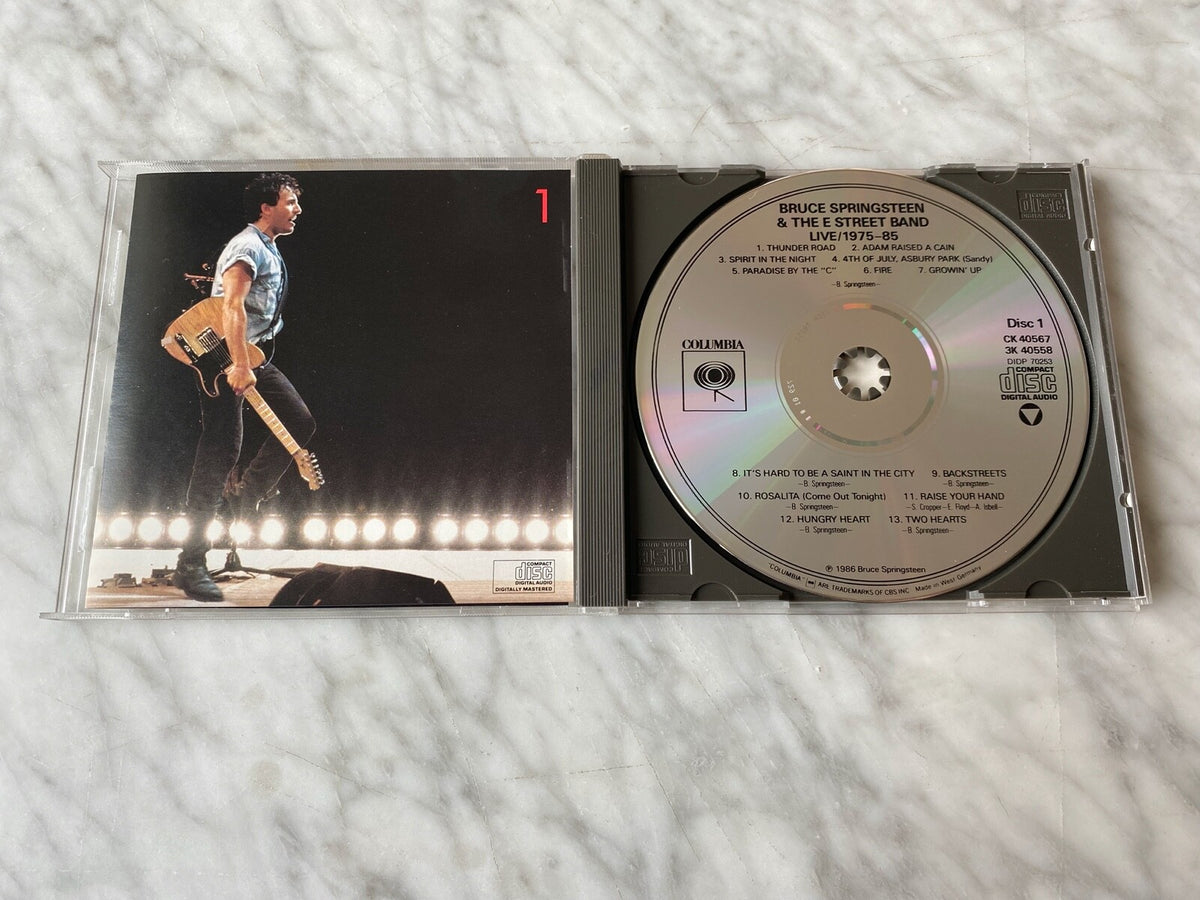 Bruce Springsteen – & The E Street Band Live 1975-85 [W GERMANY TARGET ERA]