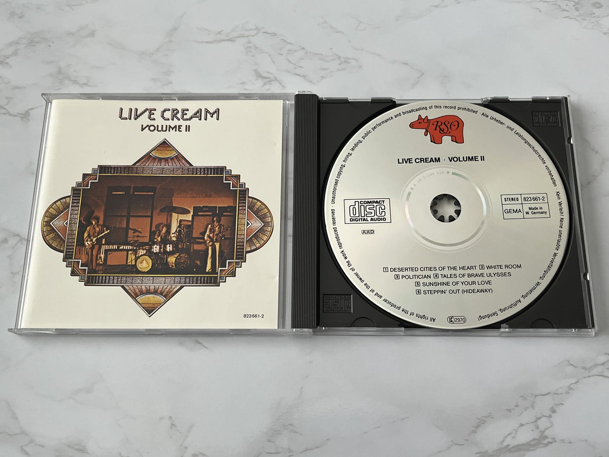 Cream – Live Cream Vol. II [W GERMANY TARGET ERA]