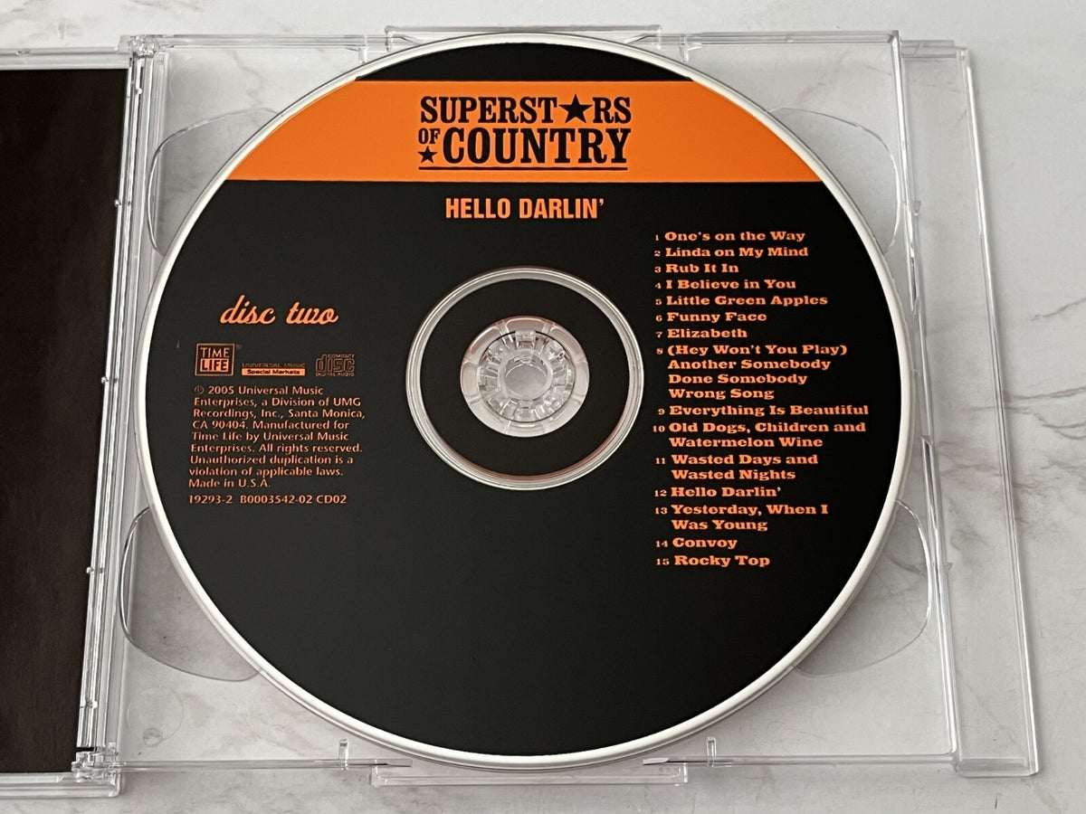B.J. Thomas, Barbara Mandrell, Loretta Lynn, Marie Osmond, Various – Time Life Music Superstars Of Country Hello Darlin' (2005)
