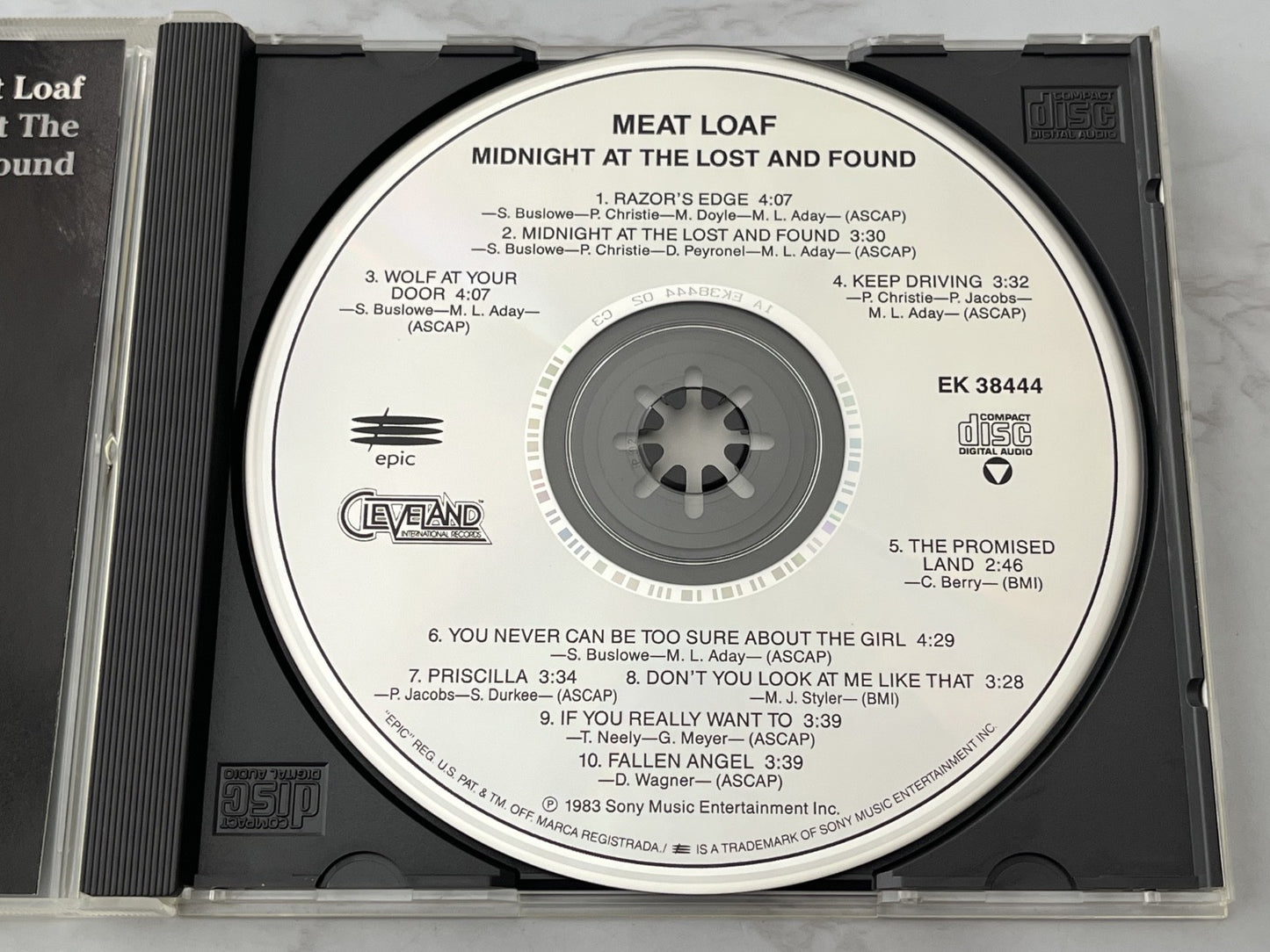 Meat Loaf – Midnight At The Lost And Found [ORIGINAL USA PRESS]