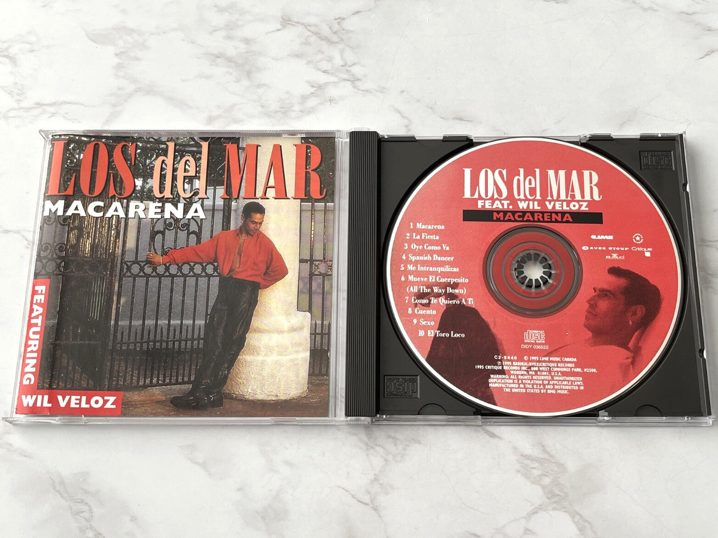 Los Del Mar – Feat. Wil Veloz Macarena (1995) [ORIGINAL USA PRESS]