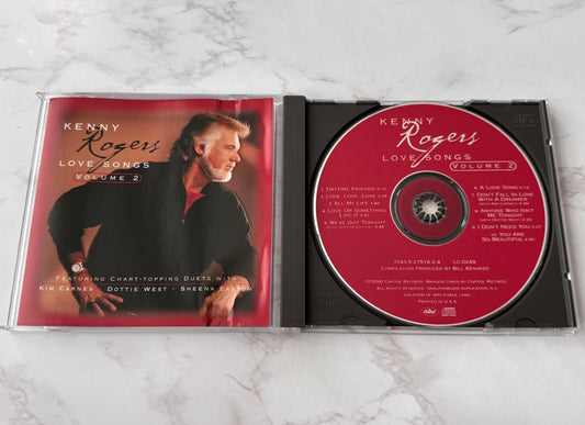 Kenny Rogers – Love Songs Volume 2 (2000) [ORIGINAL USA PRESS]