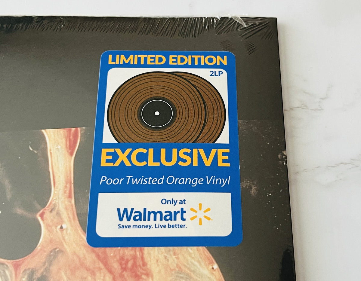 Metallica LOAD 2 LP SEALED! POOR TWISTED ORANGE VINYL WALMART EXCLUSIVE LTD ED