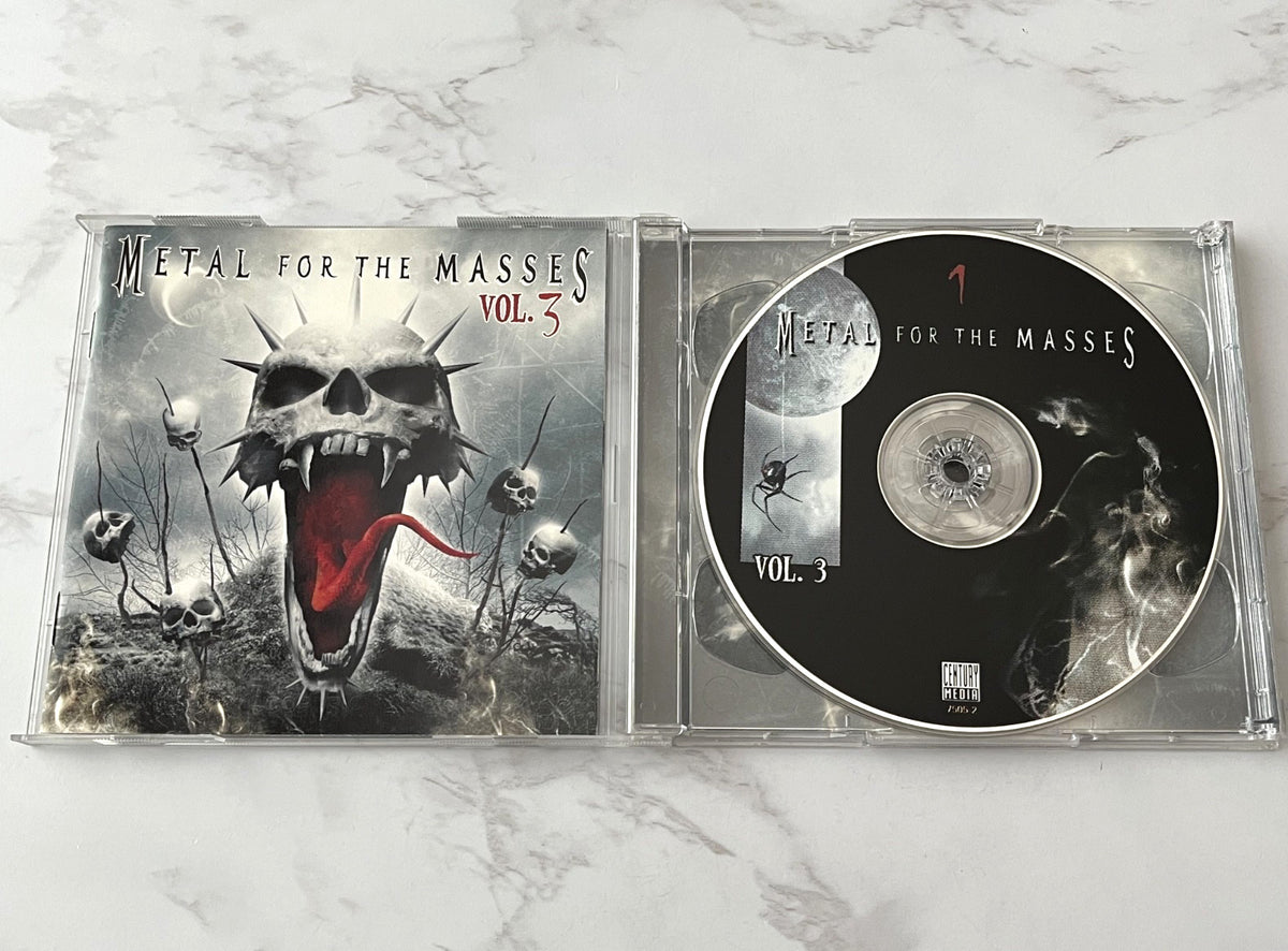 Behemoth, Exodus, In Flames, Lacuna Coil, Various, Dream Evil – Metal For The Masses Vol. 3 (2004) [ORIGINAL USA PRESS]