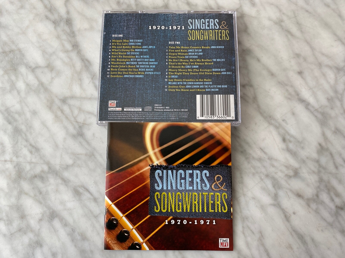 Various, Rod Stewart, Bread, Carly Simon – Time Life Singers & Songwriters 1970-1971 (2000)