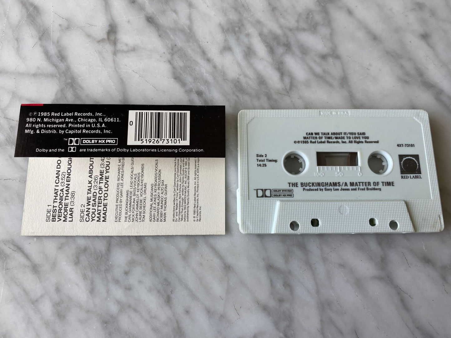 The Buckinghams – A Matter Of Time (Promo) (1985)