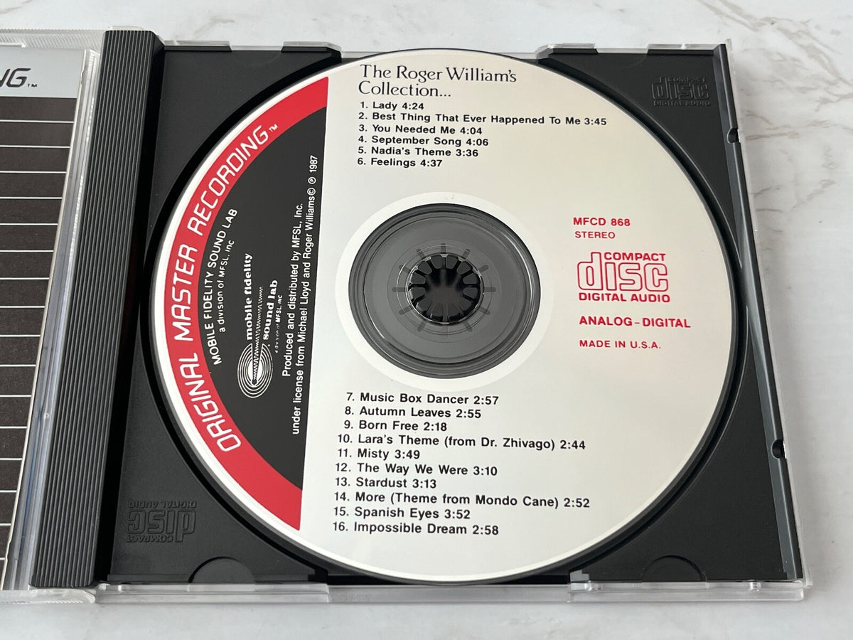 Roger Williams – Collection (MFSL) (1987)